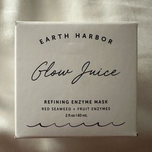 Earth Harbor Glow Juice Refining Enzyme Mask NIB 2oz.